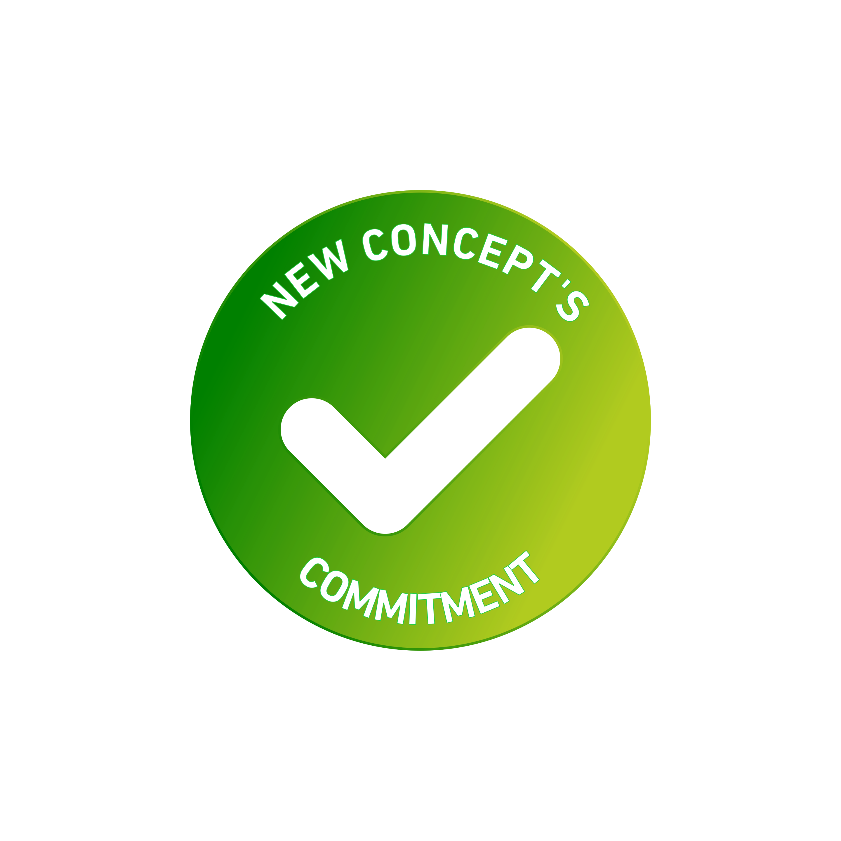 Graphic showing commitment